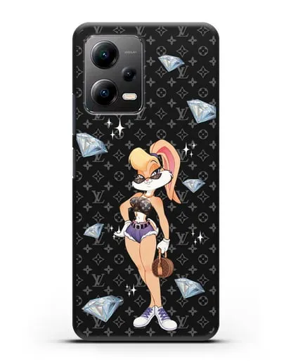 Чехол Лола Банни (Lolla Bunny)  в шортах силиконовый для Xiaomi Poco X5