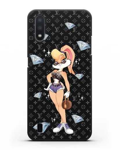 Чехол Лола Банни (Lolla Bunny)  в шортах силиконовый для Samsung Galaxy A01 [SM-A015F]