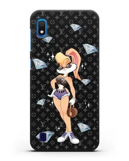Чехол Лола Банни (Lolla Bunny)  в шортах силиконовый для Samsung Galaxy A10 [SM-A105F]