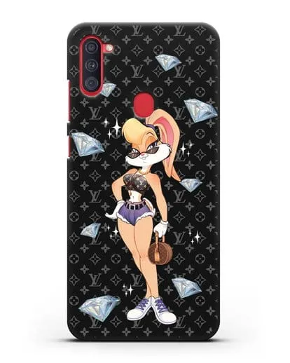 Чехол Лола Банни (Lolla Bunny)  в шортах силиконовый для Samsung Galaxy A11 [SM-A115F]