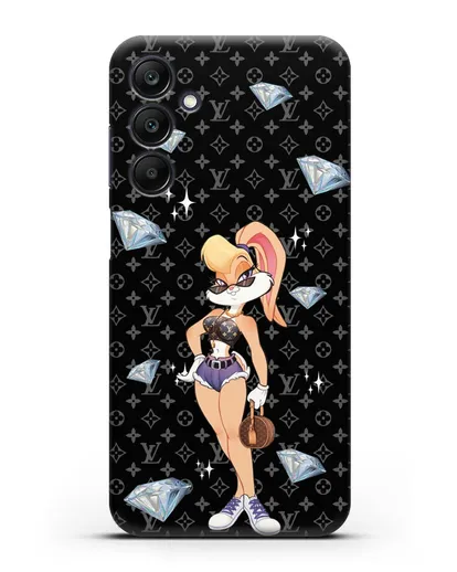 Чехол Лола Банни (Lolla Bunny)  в шортах силиконовый для Samsung Galaxy A25 [SM-A256]