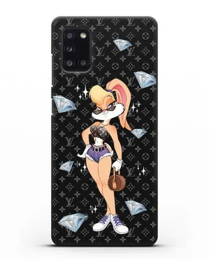 Чехол Лола Банни (Lolla Bunny)  в шортах силиконовый для Samsung Galaxy A31 [SM-A315F]