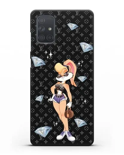 Чехол Лола Банни (Lolla Bunny)  в шортах силиконовый для Samsung Galaxy A71 [SM-A715F]