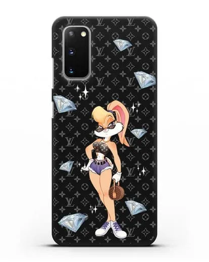 Чехол Лола Банни (Lolla Bunny)  в шортах силиконовый для Samsung Galaxy S20 [SM-G980F]