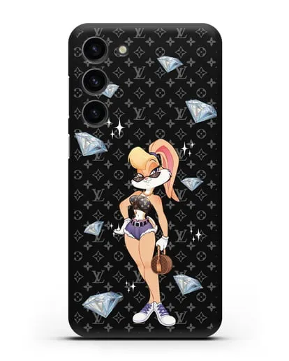 Чехол Лола Банни (Lolla Bunny)  в шортах силиконовый для Samsung Galaxy S23 Plus [SM-S916]