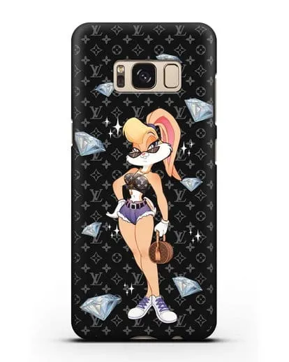 Чехол Лола Банни (Lolla Bunny)  в шортах силиконовый для Samsung Galaxy S8 Plus [SM-G955F]