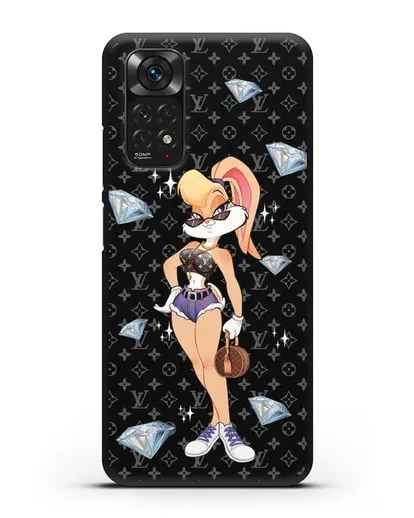 Чехол Лола Банни (Lolla Bunny)  в шортах силиконовый для Xiaomi Redmi Note 11