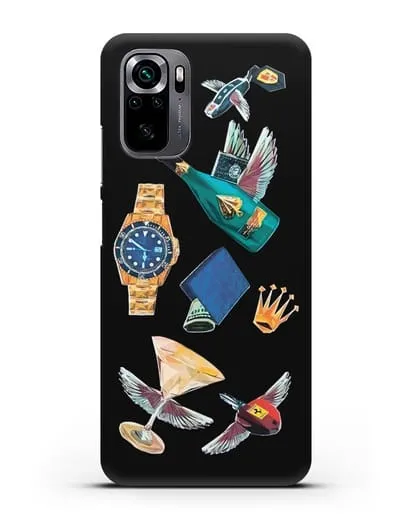 Чехол Роскошь силиконовый для Xiaomi Poco M5s