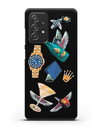 Чехол Роскошь силиконовый для Samsung Galaxy A53