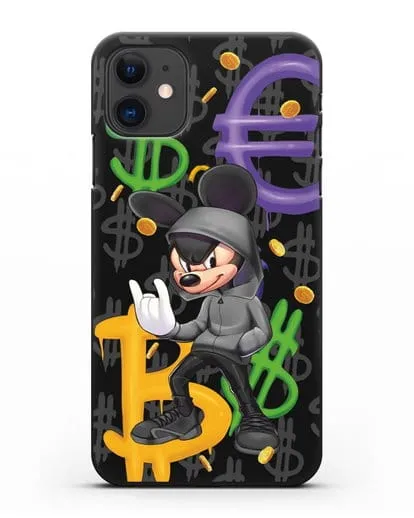 Чехол Богатый Минни Маус (Minnie Mouse) силиконовый для iPhone 11