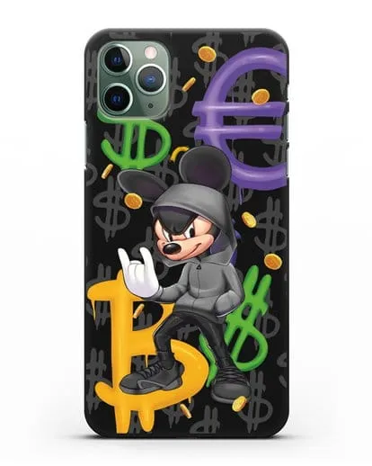 Чехол Богатый Минни Маус (Minnie Mouse) силиконовый для iPhone 11 Pro Max