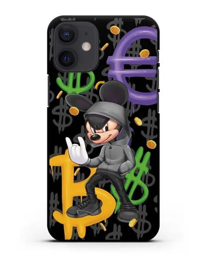 Чехол Богатый Минни Маус (Minnie Mouse) силиконовый для iPhone 12 mini