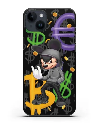 Чехол Богатый Минни Маус (Minnie Mouse) силиконовый для iPhone 14 Plus