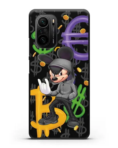 Чехол Богатый Минни Маус (Minnie Mouse) силиконовый для Xiaomi Poco F3