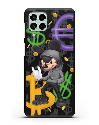 Чехол Богатый Минни Маус (Minnie Mouse) силиконовый для Samsung Galaxy M53 [SM-M536]