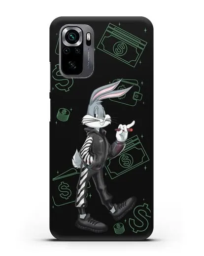 Чехол Багз Банни (Bugs Bunny) в костюме Off-White силиконовый для Xiaomi Poco M5s