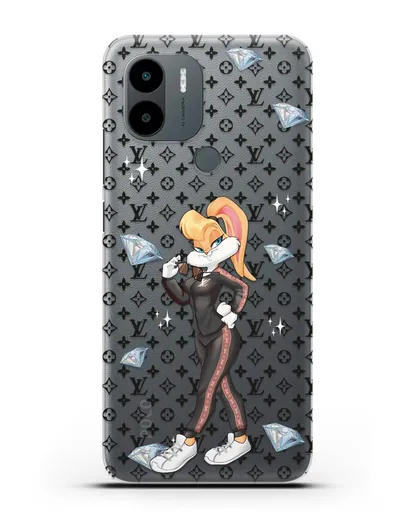 Чехол Лола Банни (Lolla Bunny) в спортивном костюме Луи Витон (Louis Vuitton) силиконовый для Xiaomi Poco C51
