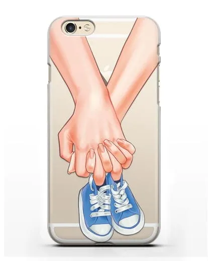 Чехол с иллюстрацией В ожидании малыша силиконовый для iPhone 6