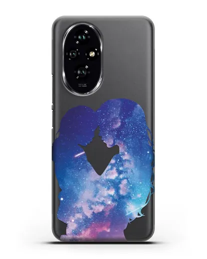 Чехол с иллюстрацией Мама с дочкой силиконовый для Honor 200