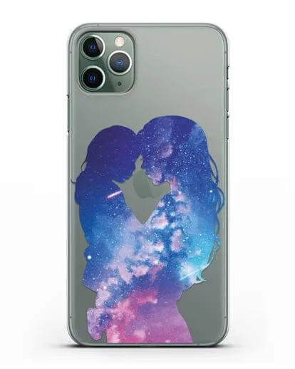 Чехол с иллюстрацией Мама с дочкой силиконовый для iPhone 11 Pro