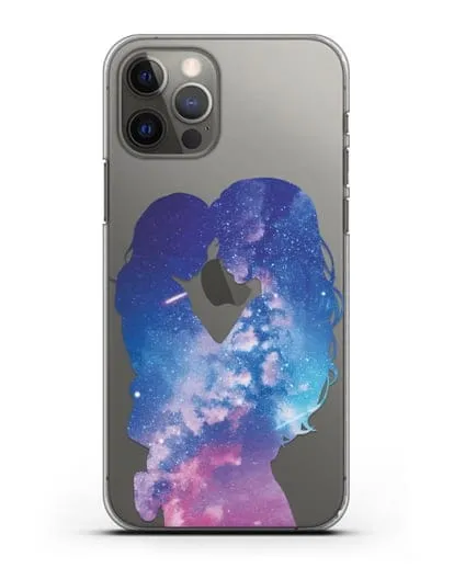 Чехол с иллюстрацией Мама с дочкой силиконовый для iPhone 12 Pro