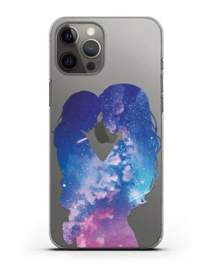 Чехол с иллюстрацией Мама с дочкой силиконовый для iPhone 12 Pro Max