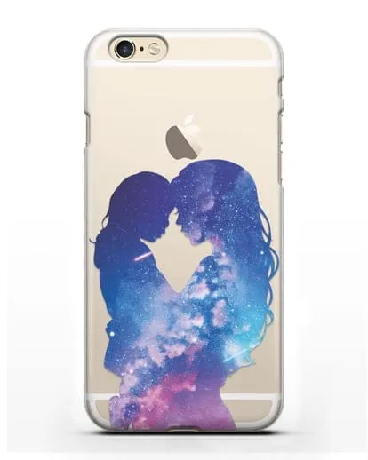 Чехол с иллюстрацией Мама с дочкой силиконовый для iPhone 6