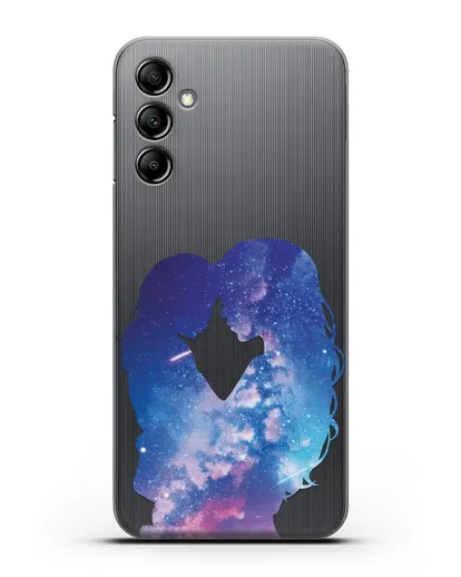 Чехол с иллюстрацией Мама с дочкой силиконовый для Samsung Galaxy A14 [SM-A145]