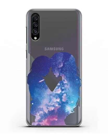 Чехол с иллюстрацией Мама с дочкой силиконовый для Samsung Galaxy A30s [SM-A307FN]