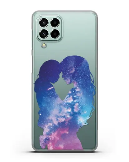 Чехол с иллюстрацией Мама с дочкой силиконовый для Samsung Galaxy M33 [SM-M336]