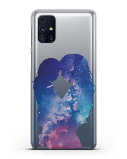 Чехол с иллюстрацией Мама с дочкой силиконовый для Samsung Galaxy M51 [SM-M515F]