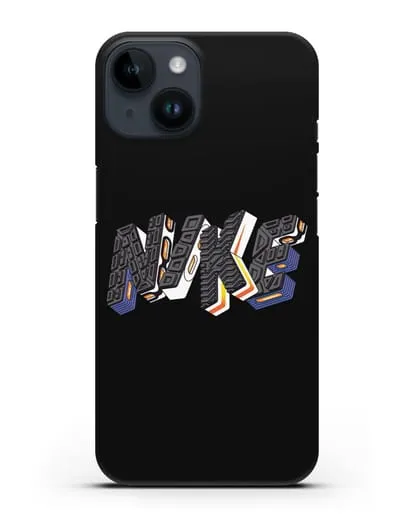 Чехол с логотипом Nike силиконовый для iPhone 14