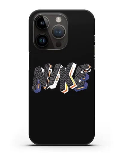 Чехол с логотипом Nike силиконовый для iPhone 14 Pro