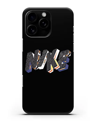 Чехол с логотипом Nike силиконовый для iPhone 16 Pro Max