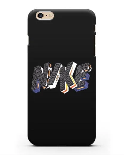 Чехол с логотипом Nike силиконовый для iPhone 6s Plus