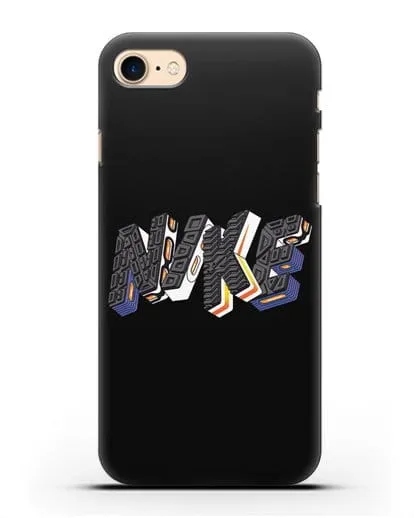 Чехол с логотипом Nike силиконовый для iPhone 8