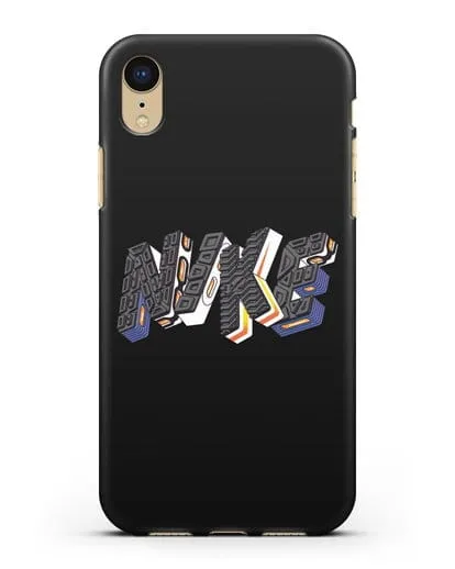 Чехол с логотипом Nike силиконовый для iPhone XR