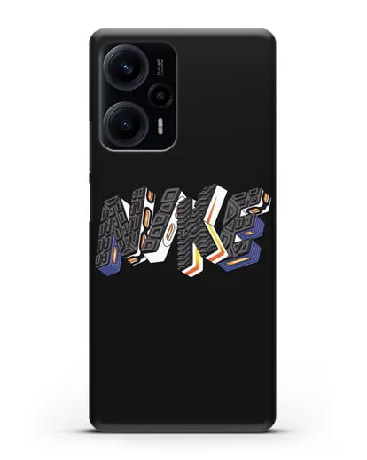 Чехол с логотипом Nike силиконовый для Xiaomi Poco F5