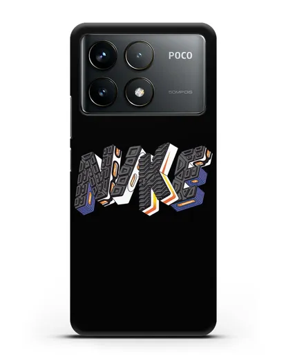 Чехол с логотипом Nike силиконовый для Xiaomi Poco F6 Pro