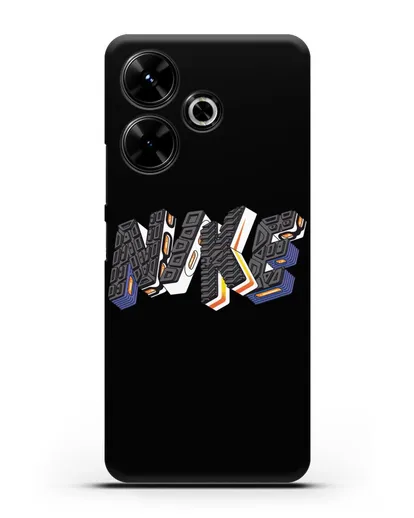 Чехол с логотипом Nike силиконовый для Xiaomi Poco M6