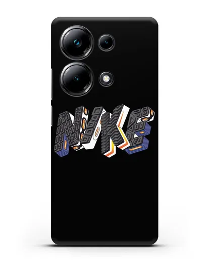 Чехол с логотипом Nike силиконовый для Xiaomi Poco M6 Pro