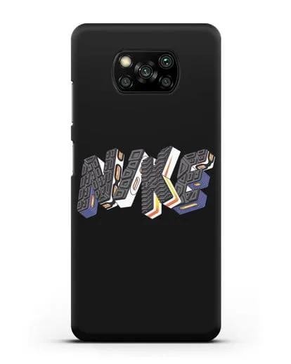 Чехол с логотипом Nike силиконовый для Xiaomi Poco X3 Pro