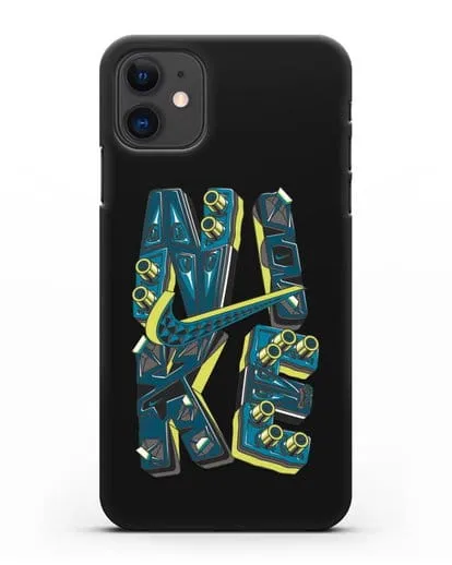 Чехол с принтом Modern Nike силиконовый для iPhone 11