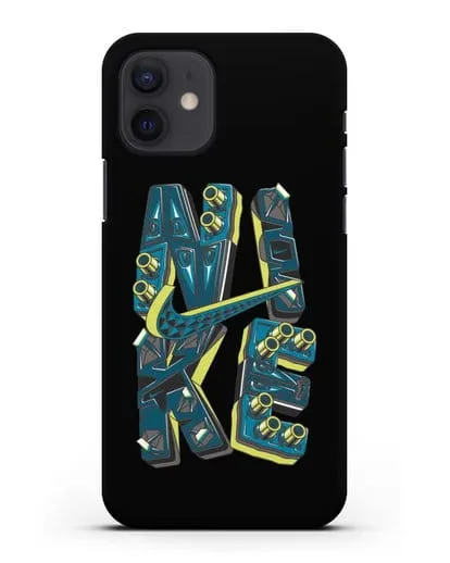 Чехол с принтом Modern Nike силиконовый для iPhone 12