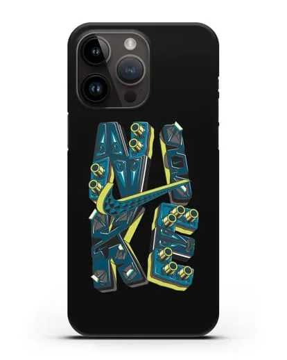 Чехол с принтом Modern Nike силиконовый для iPhone 14 Pro Max