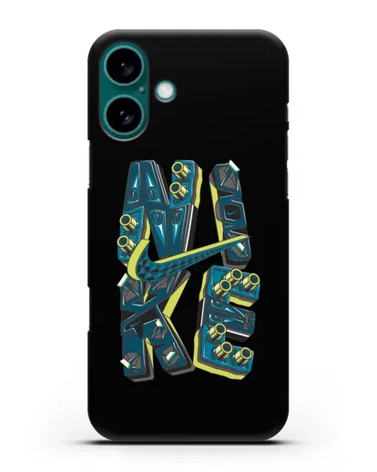 Чехол с принтом Modern Nike силиконовый для iPhone 16 Plus
