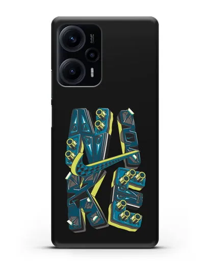 Чехол с принтом Modern Nike силиконовый для Xiaomi Poco F5