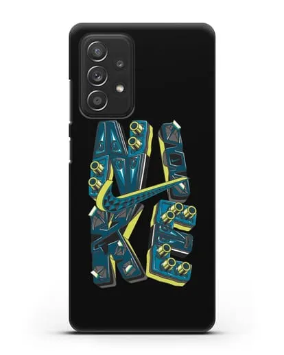 Чехол с принтом Modern Nike силиконовый для Samsung Galaxy A53