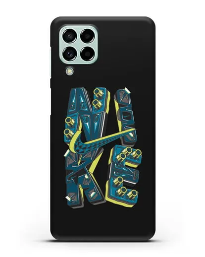 Чехол с принтом Modern Nike силиконовый для Samsung Galaxy M53 [SM-M536]
