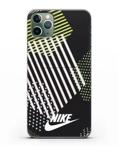 Чехол с паттерном Nike силиконовый для iPhone 11 Pro Max